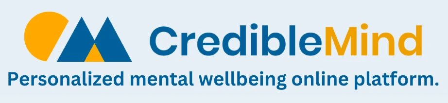 CredibleMind logo - Personalized mental wellbeing online platform.