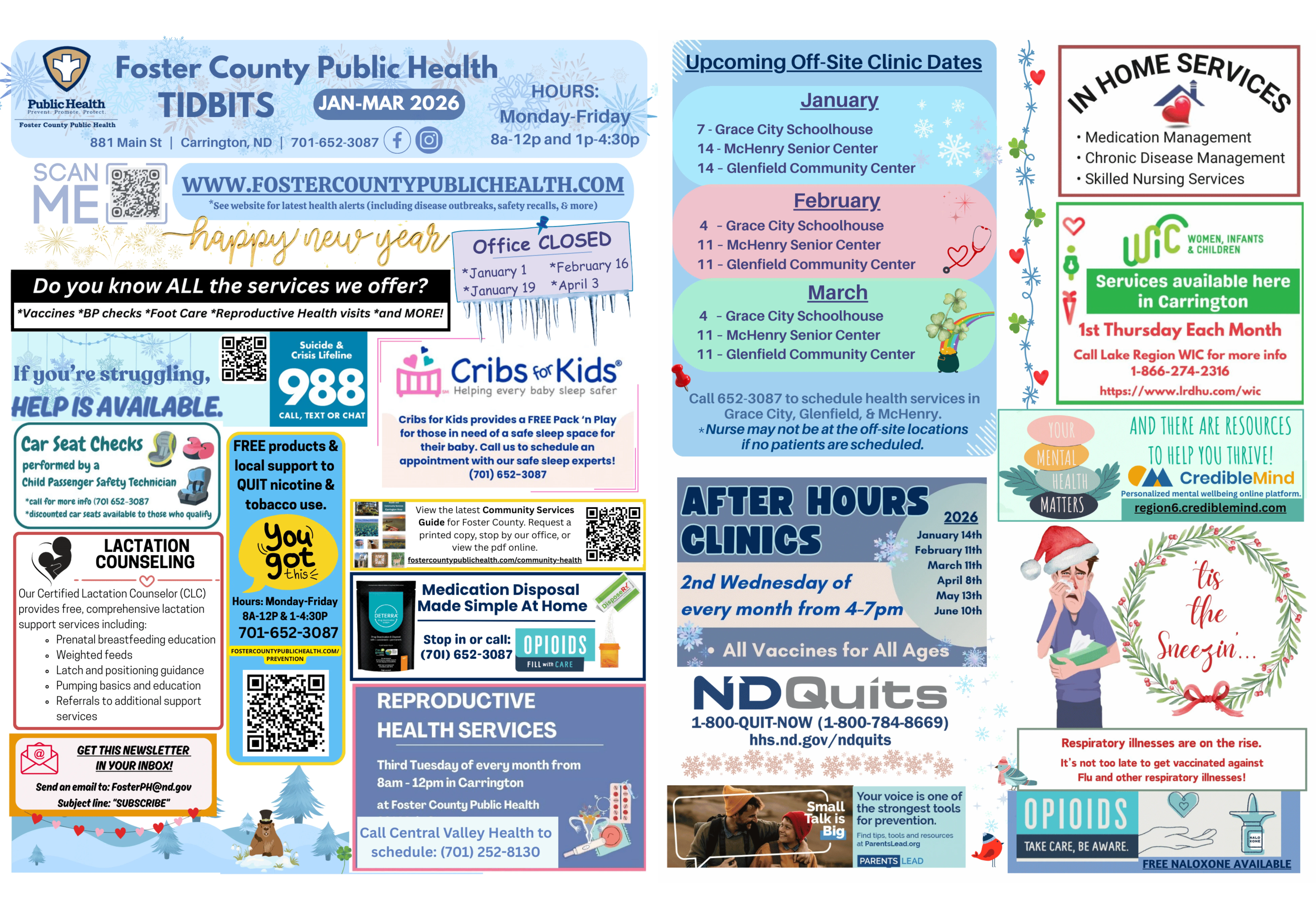 January-March 2026 Newsletter