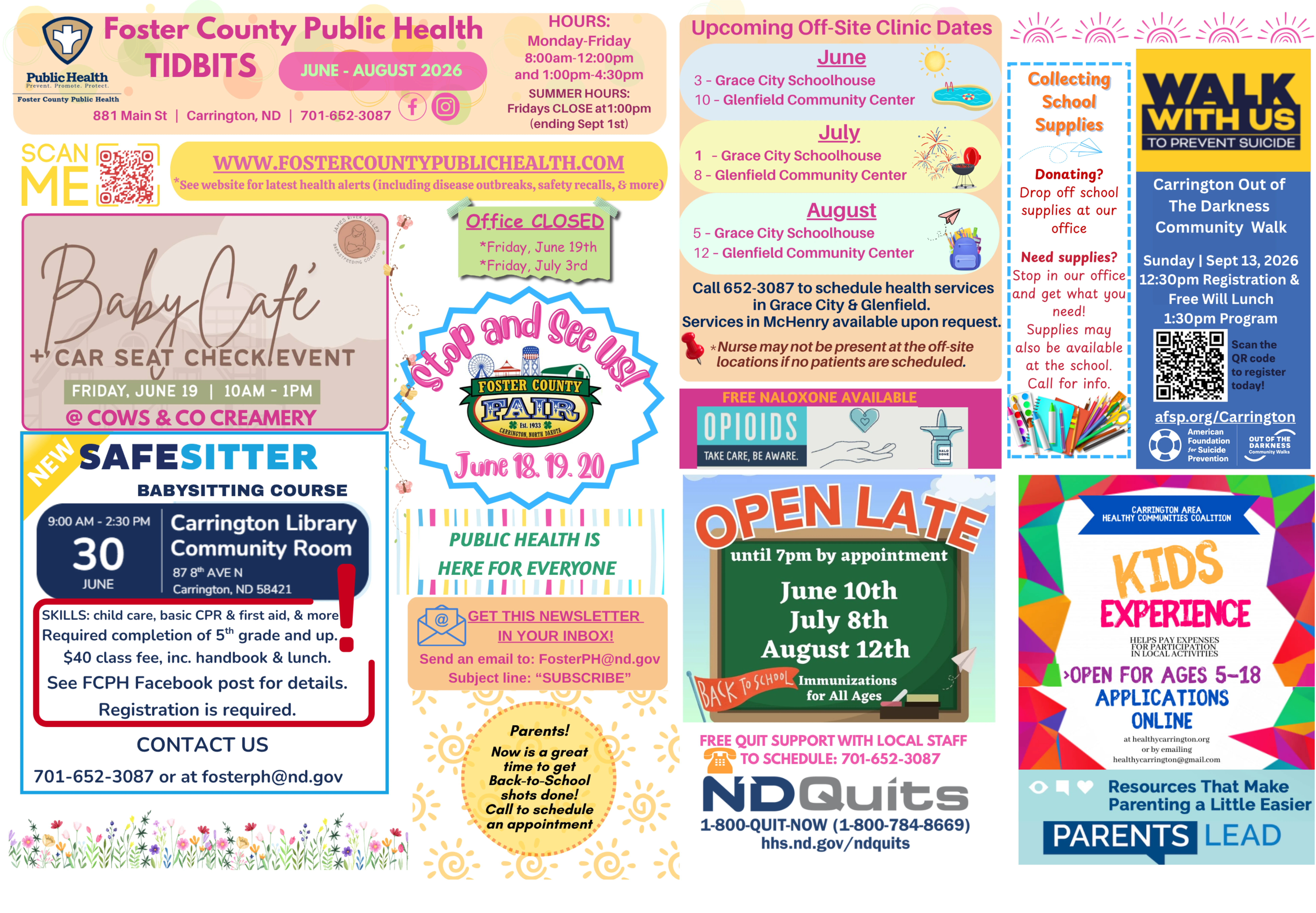 June-August 2026 Newsletter