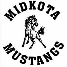 Midkota Mustangs logo