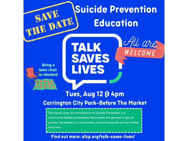Talk Saves Lives